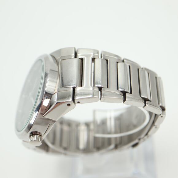 Kenneth Cole NY Mens Watch 43mm Gray Date Dial Stainless Steel w New Battery main image 4
